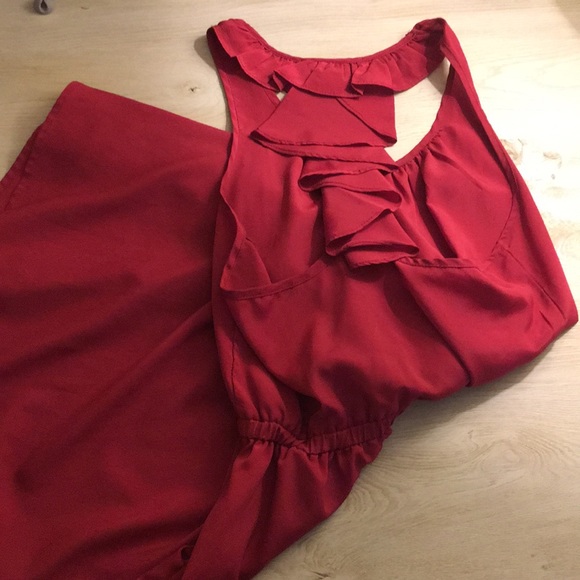 imaginary voyage Dresses & Skirts - Light Wine/Dark Fuchsia Dress